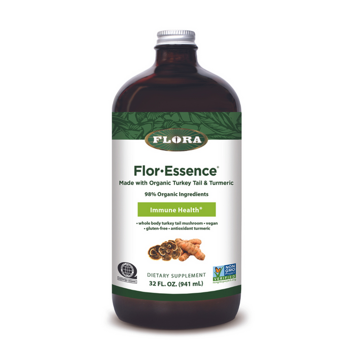 Flor-Essense with Turkey Tail & Turmeric - Immune Health 941ml