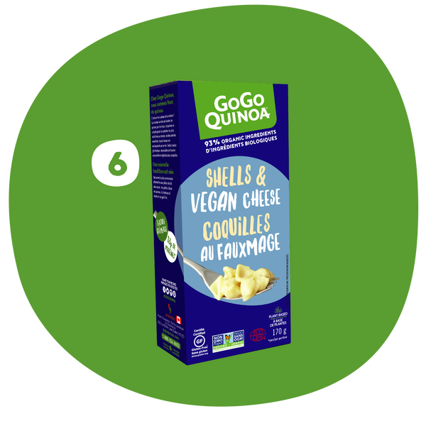 Gogo Quinoa Shells & Vegan Cheese 170g