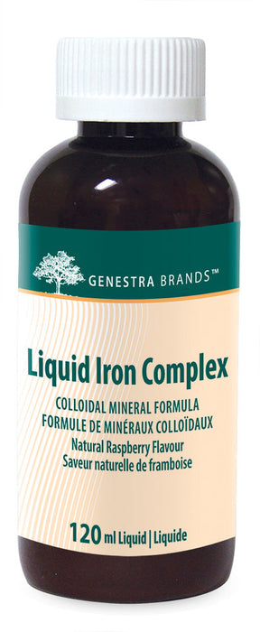 Genestra Liquid Iron Colloidal Mineral Formula - Raspberry Flavour 480ml