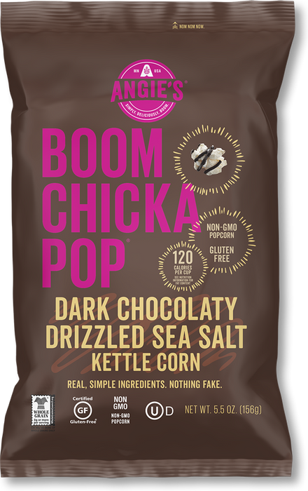 Boom Chicka Pop Popcorn (Dark Chocolaty Drizzled) 128g