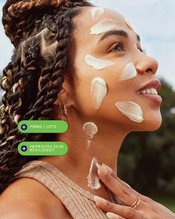 Three Ships Firm Believer Goji Stem Cells + Pomegranate Smoothing Neck + Face Cream 40g