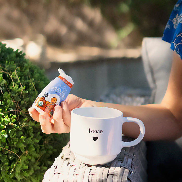 Sweet Leaf Monk Fruit Organic Liquid Sweetener, French Vanilla Flavour 60ml