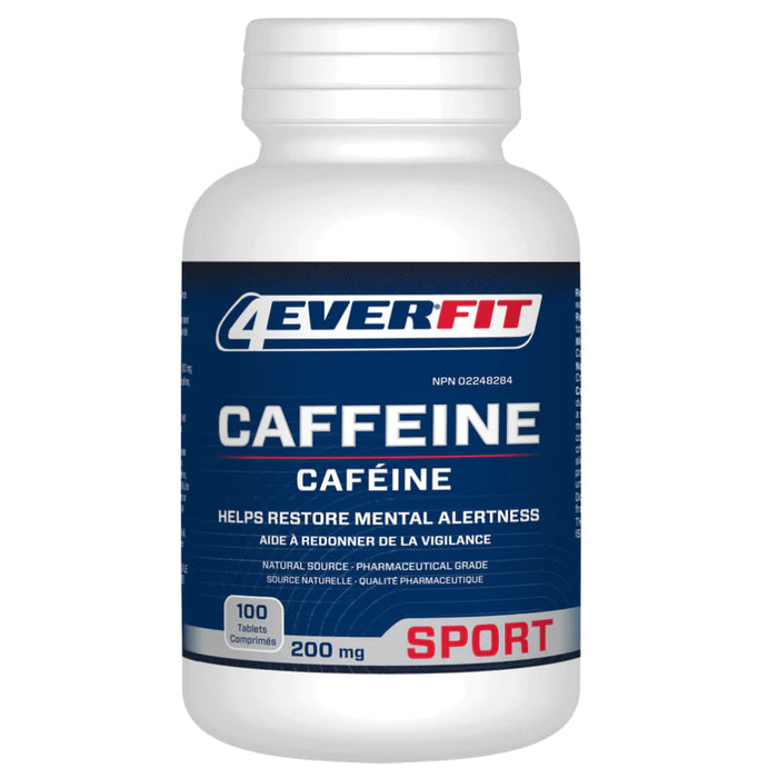 4EverFit 200mg Caffeine Tablets 100tabs