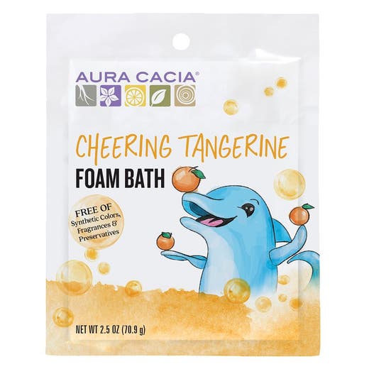 Aura Cacia Cheering Tangerine Foam Bath 70.9g