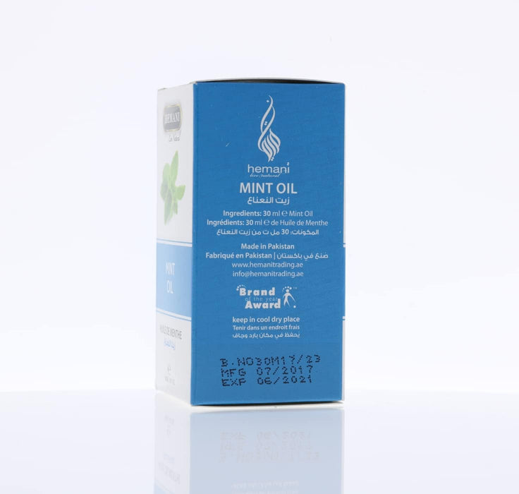 Hemani Mint Oil – Refreshing Essential Oil (30ml)