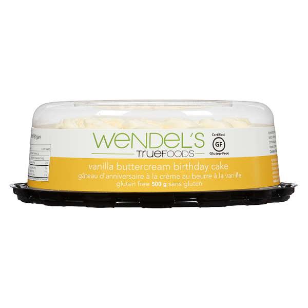 Wendel's Gluten Free Birthday Cake, Vanilla 500g