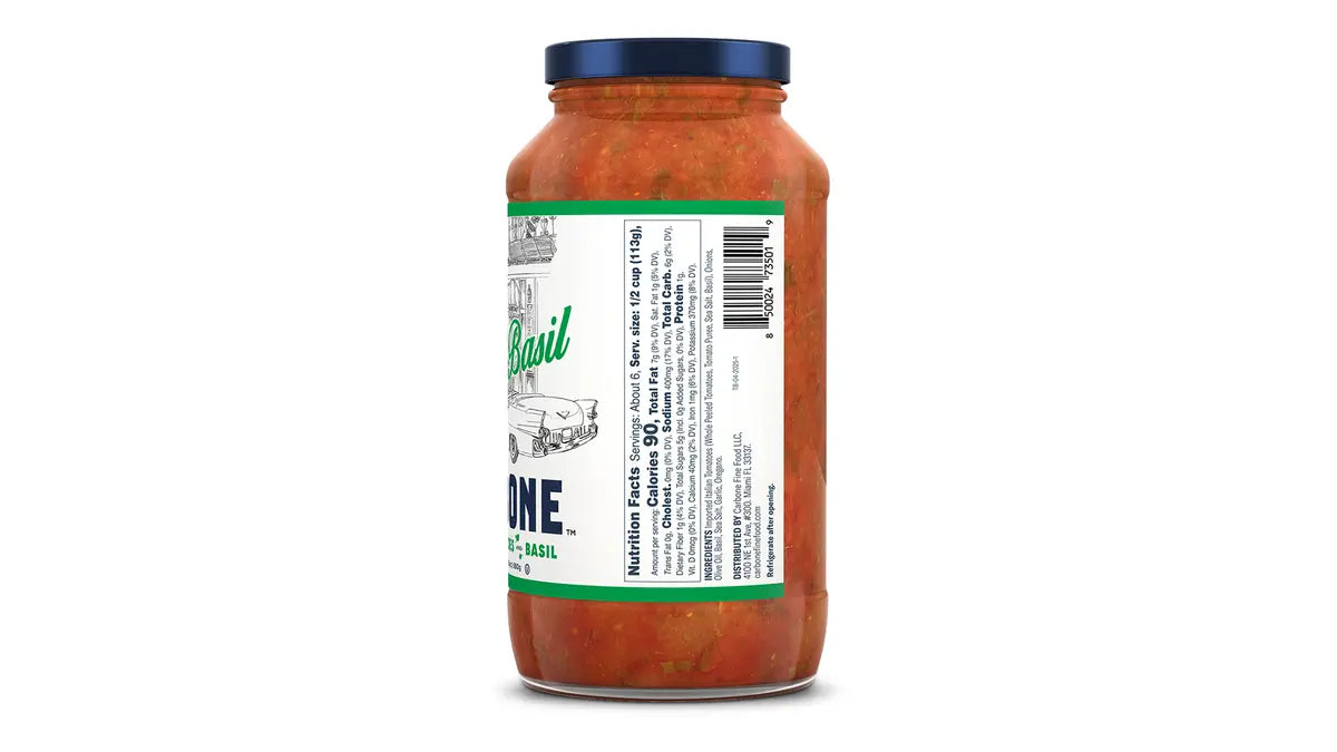 Carbone Tomato Basil Pasta Sauce – Premium Italian Recipe (660ml)