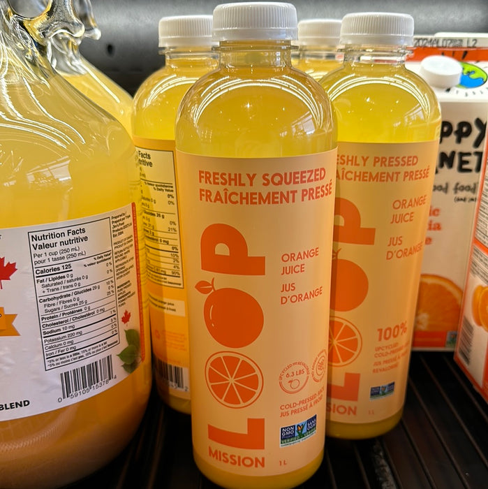 Loop Cold-Pressed Orange Juice - 100% Upcycled 1L