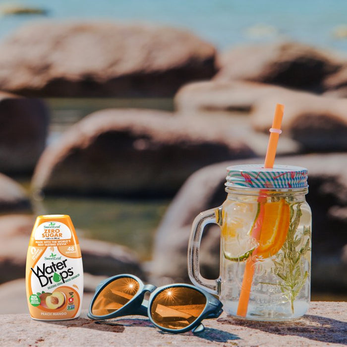 SweetLeaf Water Drops, Peach Mango 48ml