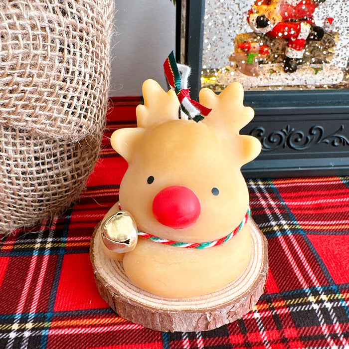 The Cutest Hits Soy Candle Christmas Rudolph – Holiday Decorative Candle