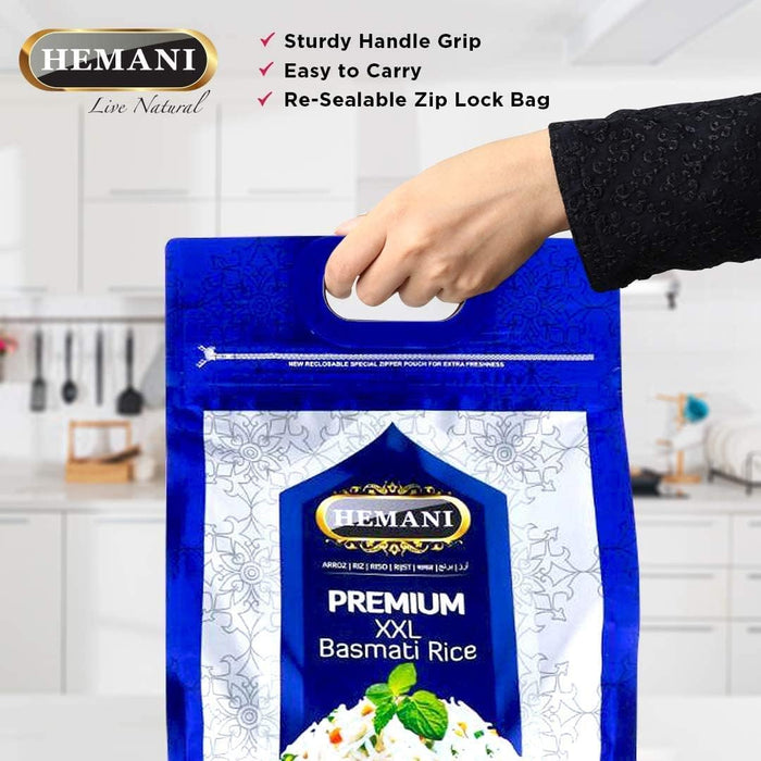 Hemani Basmati Rice – Premium Aromatic Long Grain Rice (5kg)