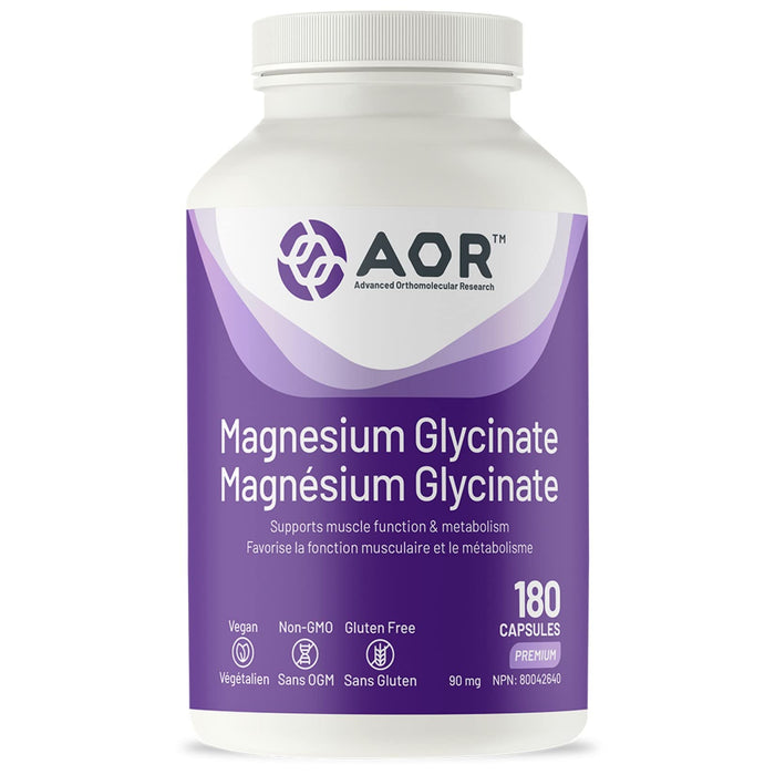 AOR Magnesium Glycinate 180capsules