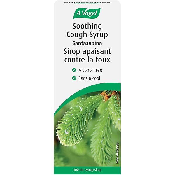 A.Vogel Santasapina Soothing Cough Syrup - Alcohol Free. 100ml