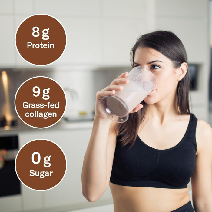 Organika Enhanced Collagen Protein Dark Chocolate/Strawberry Flavour 252g