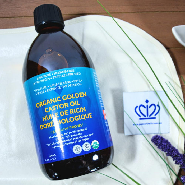 Queen of Thrones Organic Golden Castor Oil 500ml