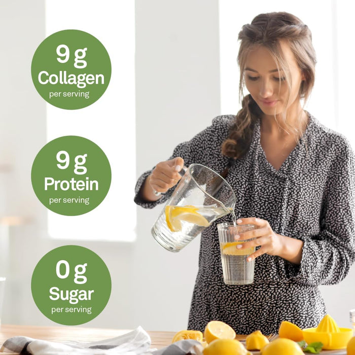 Organika Enhanced Collagen Protein (Lemon Flavour) 252g