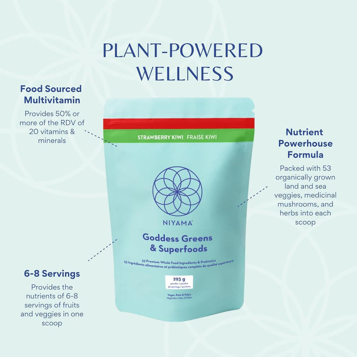 Niyama Goddess Greens & Superfoods - Detox & Energy Blend (293g)