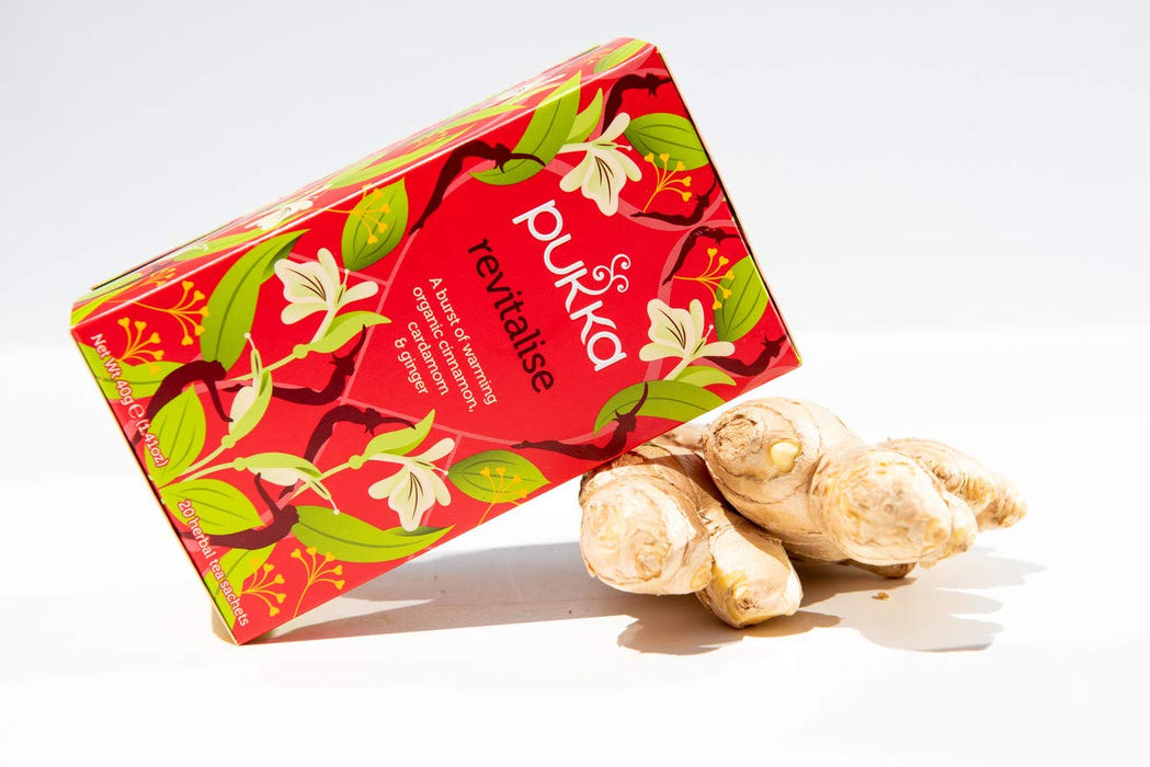 Pukka Organic Naturally Caffeine-Free Tea, Revitalise 40g