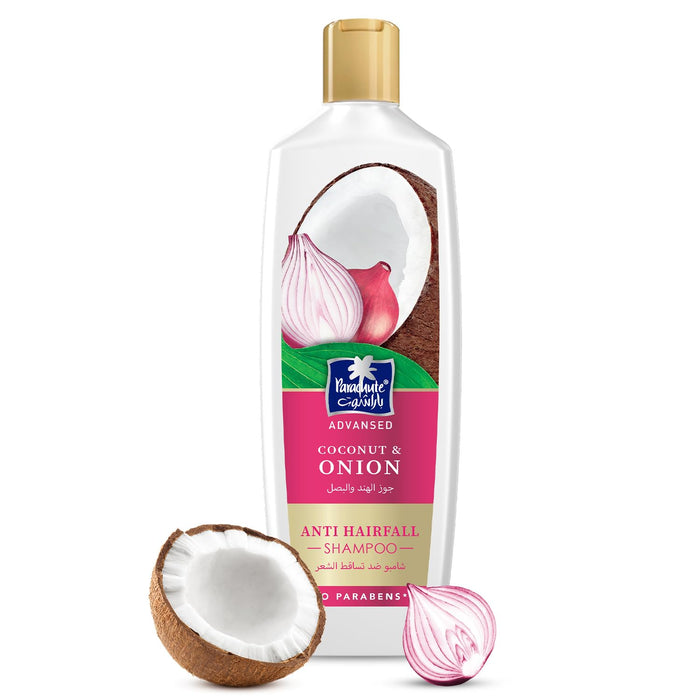 Parachute Coconut & Onion Shampoo – Strengthening Hair Care (340ml)