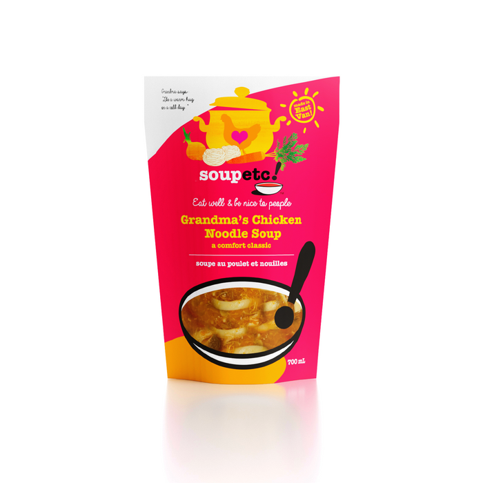 Soup Etc. Chicken Noodle Soup – Comforting Ready-to-Serve Soup (700ml)