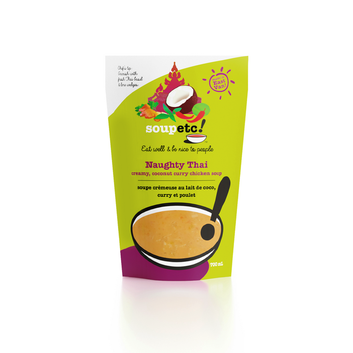 Soup Etc. Naughty Thai Soup – Spicy Thai-Inspired Ready-to-Serve Soup (700ml)