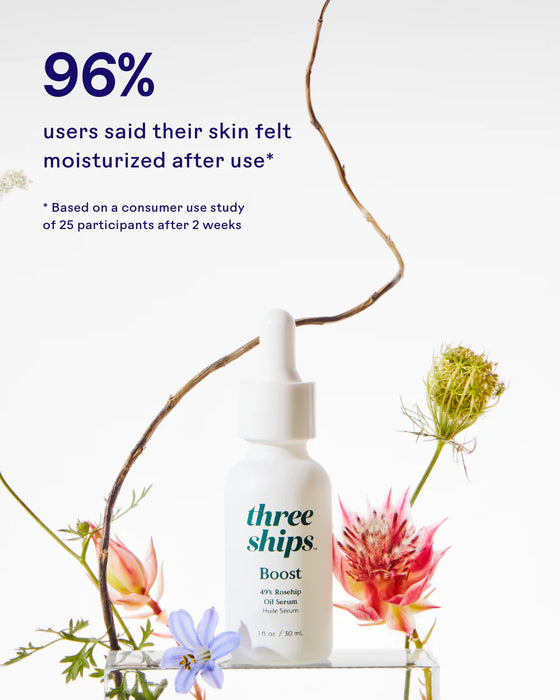 Three Ships Boost 49% Rosehip Oil Serum 30ml