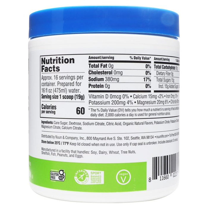 Nuun Endurance Performance Hydration Mix Lemon Lime