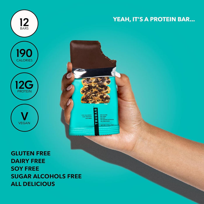 TruBar Gluten Free Protein Bar, Oh Oh Cookie Dough 50g