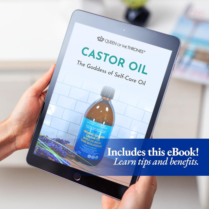 Queen of the Thrones Organic Golden Castor Oil 100ml