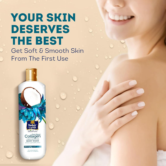 Parachute Collagen Body Wash with Virgin Coconut Oil – Firming & Nourishing Formula (400ml)