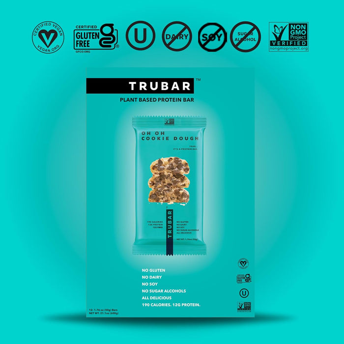 TruBar Gluten Free Protein Bar, Oh Oh Cookie Dough 50g