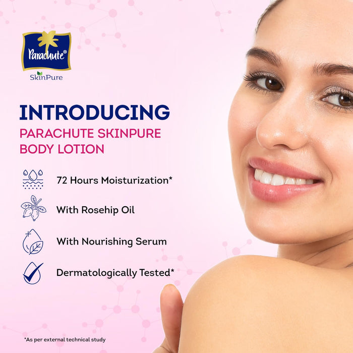 Parachute Brightening Body Lotion with Vitamin C – Radiant Skin Care (400g)