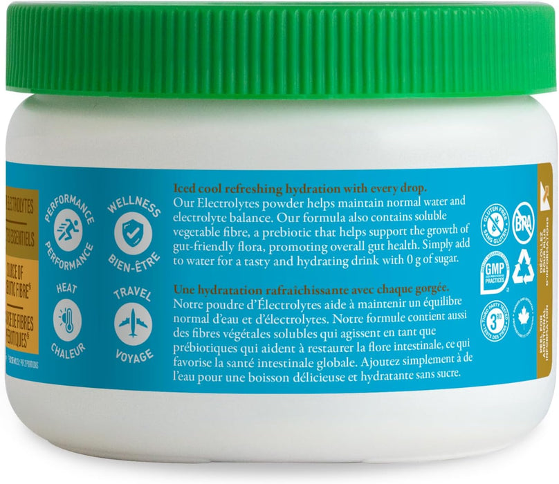 Organika Electrolytes Powder Ice Tea Flavour 210g