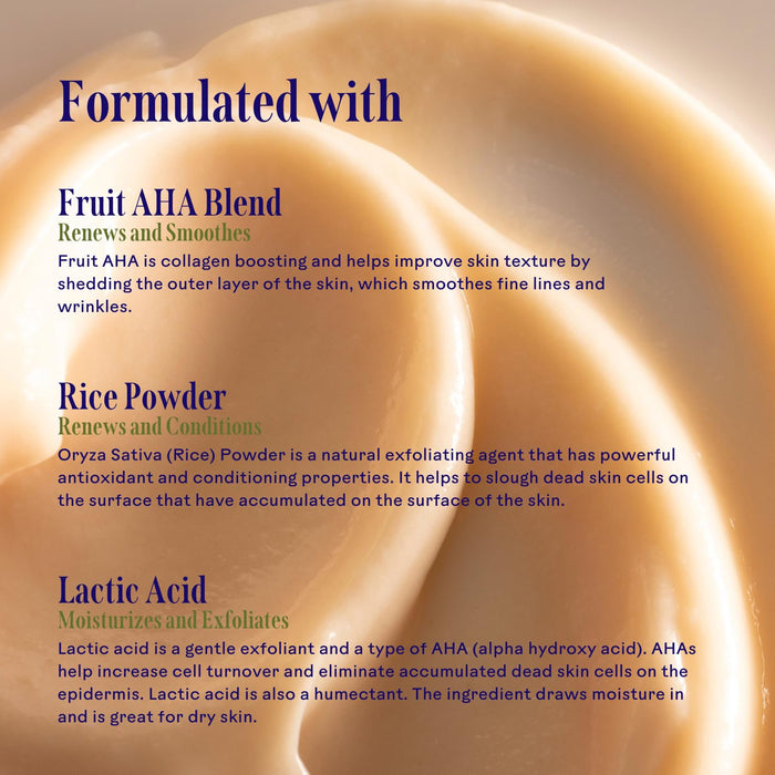 Three Ships Superfruit Lactic + Multifruit 8% AHA Exfoliating Mask  40g