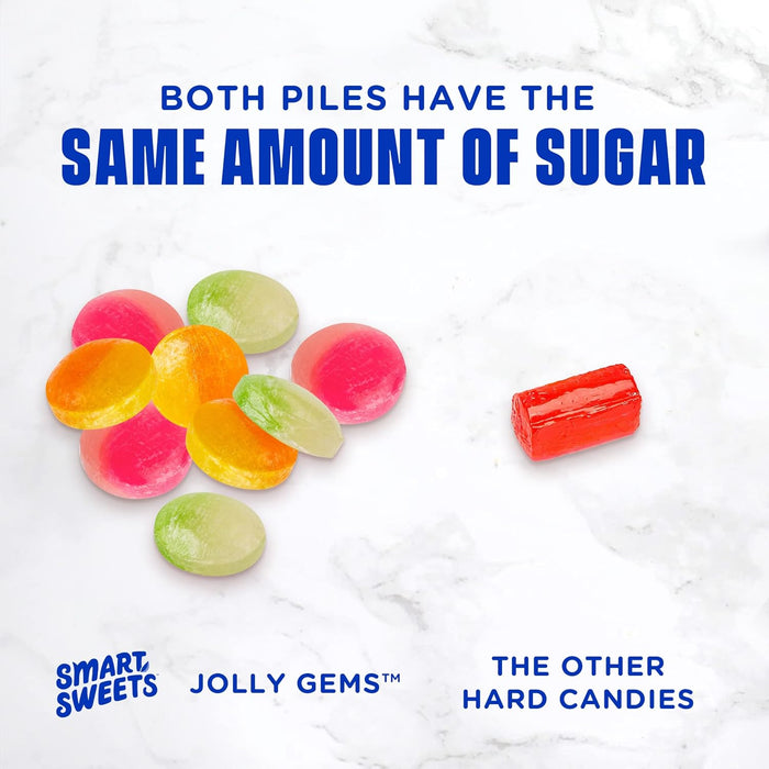 SmartSweets Jolly Gems – Low Sugar Chewy Candy (50g)