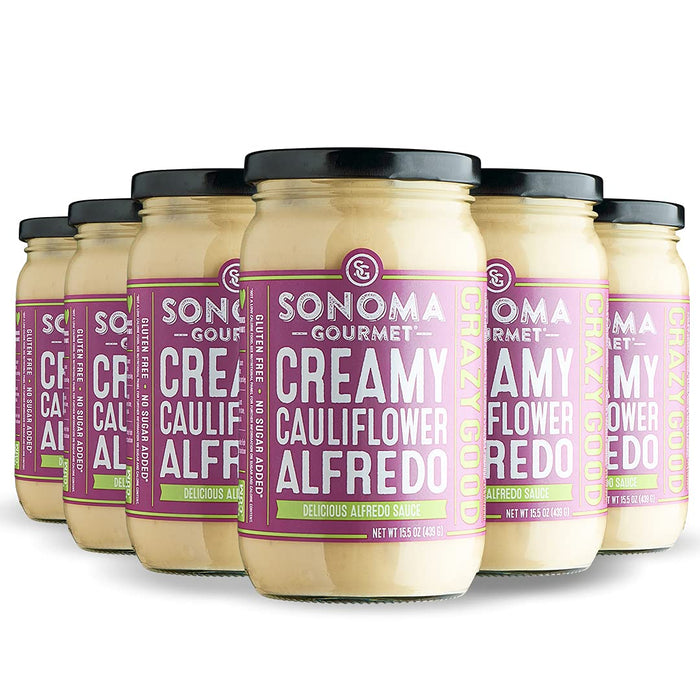 Sonoma Gourmet Creamy Cauliflower Alfredo Sauce 439G