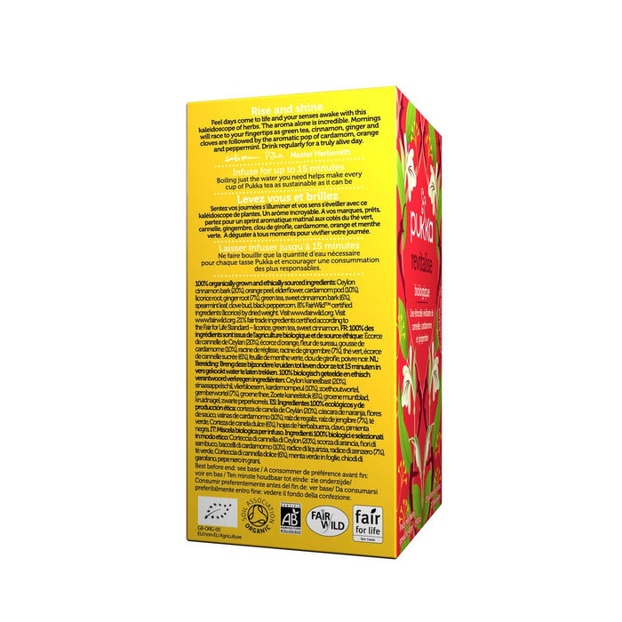 Pukka Organic Naturally Caffeine-Free Tea, Revitalise 40g