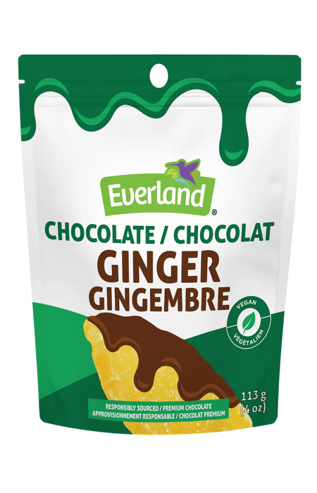 Everland Chocolate Ginger – Vegan Snack, Gluten-Free (113g)