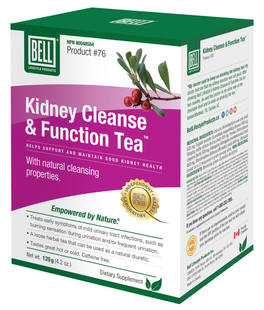 #76 Kidney Cleanse Function Bell Lifestyle Teas 120g