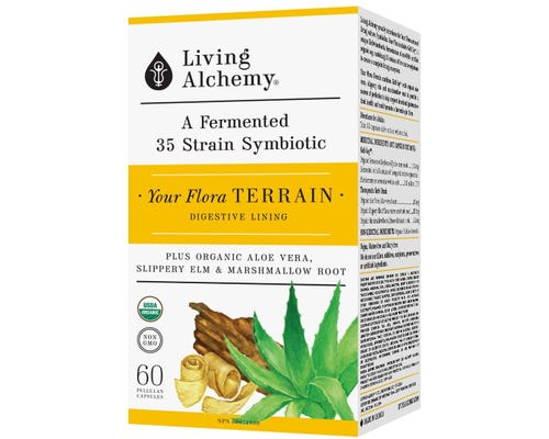 Living Alchemy A Fermented 35 Strain Symbiotic (Terrain) 60 Capsules