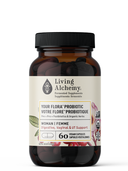 Living Alchemy Plant-Based Probiotics (Woman) 60 Capsules