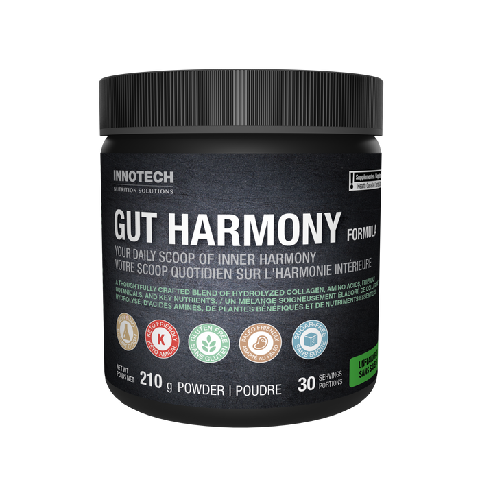 INNO Gut Harmony – Probiotic & Prebiotic Digestive Support Powder (210g)