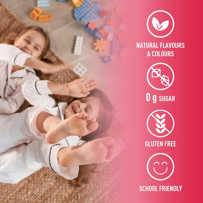 Organika Kids Electrolyte – Hydration Support, Raspberry Rush Flavour (20 Pack)