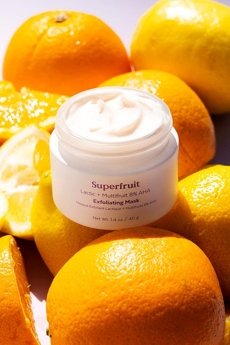 Three Ships Superfruit Lactic + Multifruit 8% AHA Exfoliating Mask  40g