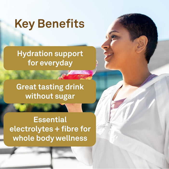 Organika Electrolytes Powder Ice Tea Flavour 210g