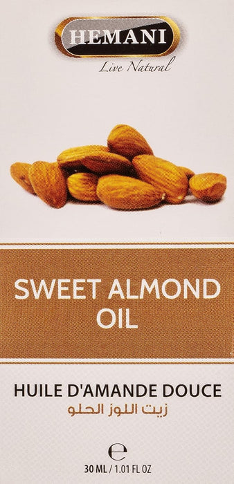 Hemani Sweet Almond Oil – Moisturizing & Nourishing (30ml)