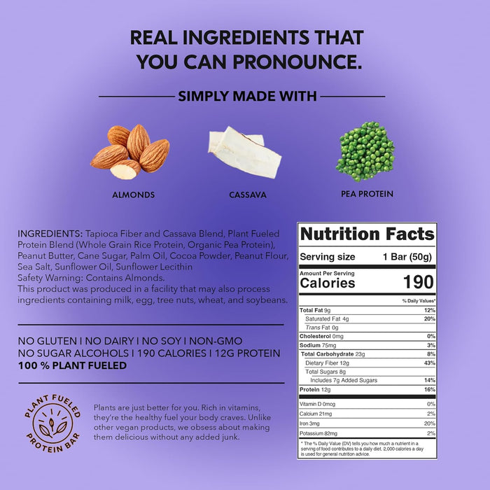 TruBar Gluten Free Protein Bar, Smoother Fudger Peanut Butter 50g