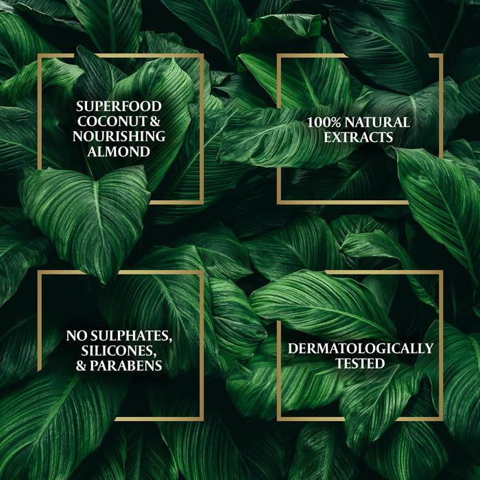 Parachute Coconut & Almond Hair Oil – Smooth & Moisturizing Hair Care (300ml)