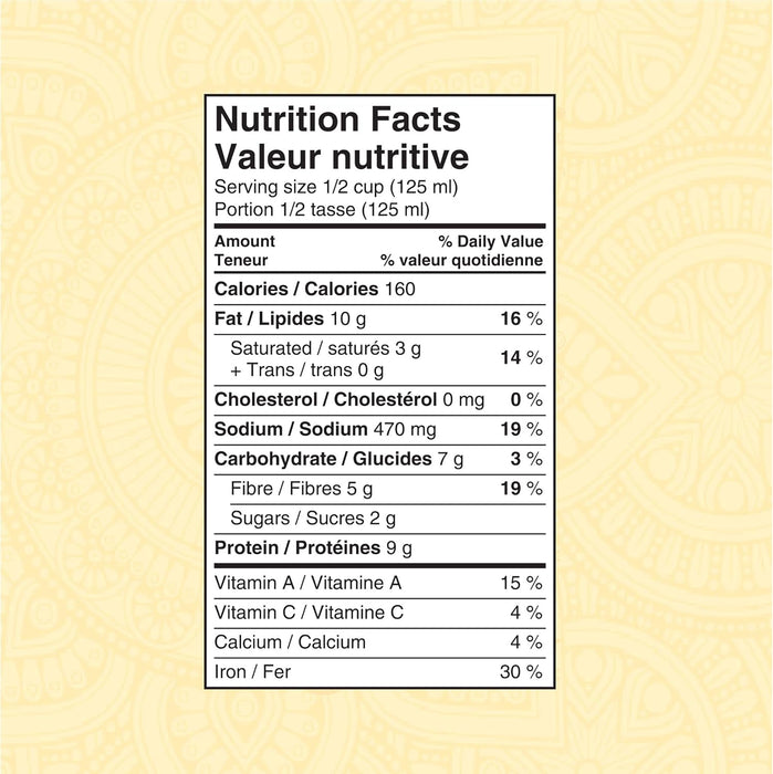 Taj Mahal Flavour of India; Pav Bhaji (Mumbai Style Potatoes and Vegetables) 285g