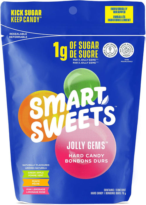 SmartSweets Jolly Gems – Low Sugar Chewy Candy (50g)